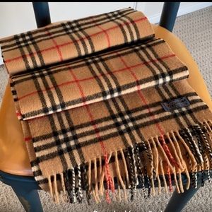 Vintage Burberry Nova Check Scarf